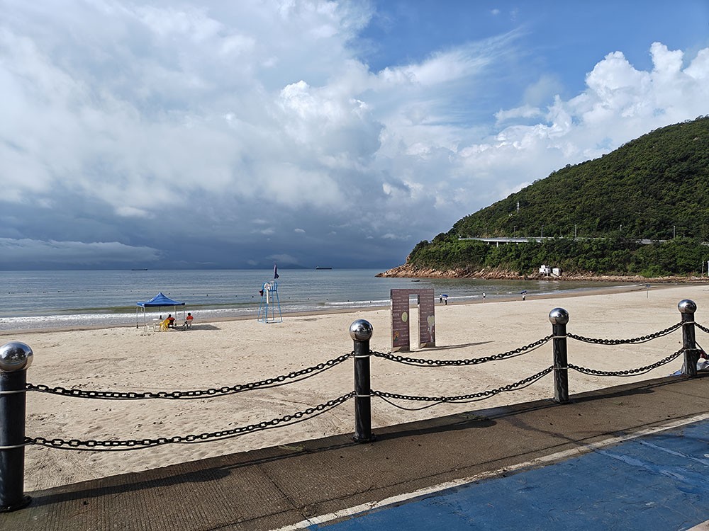 “溪涌之行，6月風(fēng)雨擋不住激埃特的熱情”/